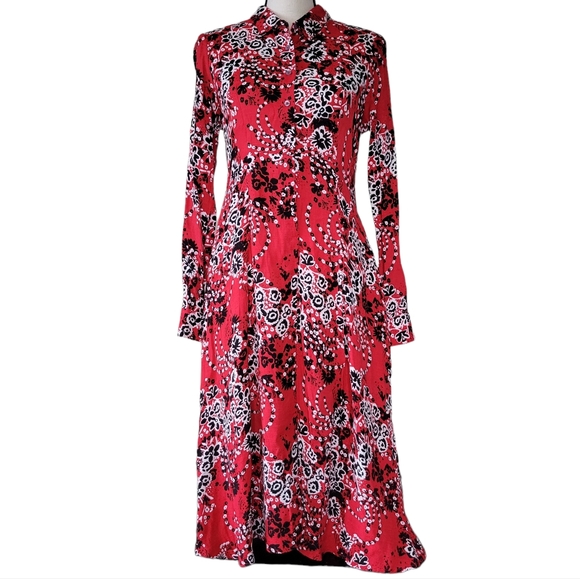 Free People Dresses & Skirts - Free People Tough Love Midi Dress is Red